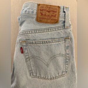 Levi 501 Light Wash Jeans